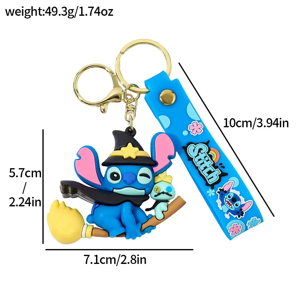 Stitch Halloween Paradise 3D Keychain