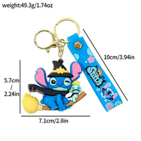 Stitch Halloween Paradise 3D Keychain