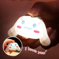 Sanrio Glow Up I Love You Keychain