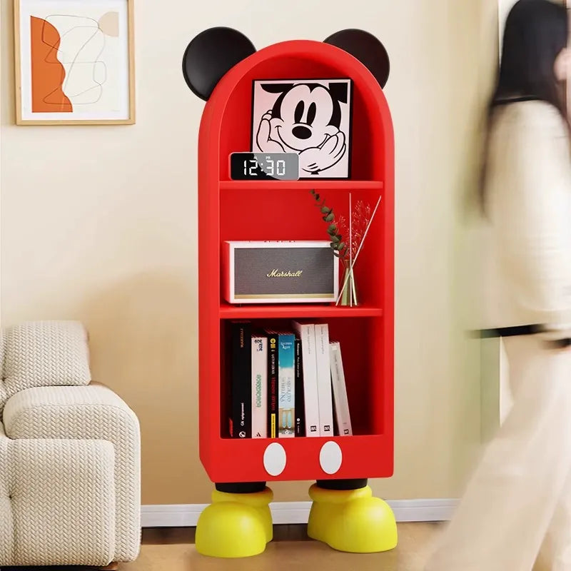 Vintage Mickey Multi-Tier Display Cabinet & Bookcase
