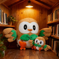Rowlet Flight-Ready Premium Plushie (30 cm)