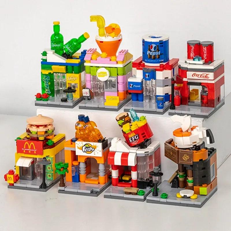 Bricks City Store Micro Building Blocks