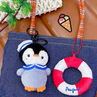 Arctic Sailor Penguin Plush Keychain