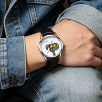 Messy Puppy Bone Chase Creative Novelty Watch