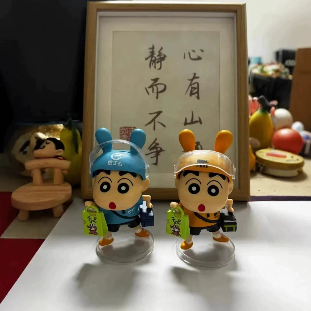 Shinchan Delivery Man Series Figurine