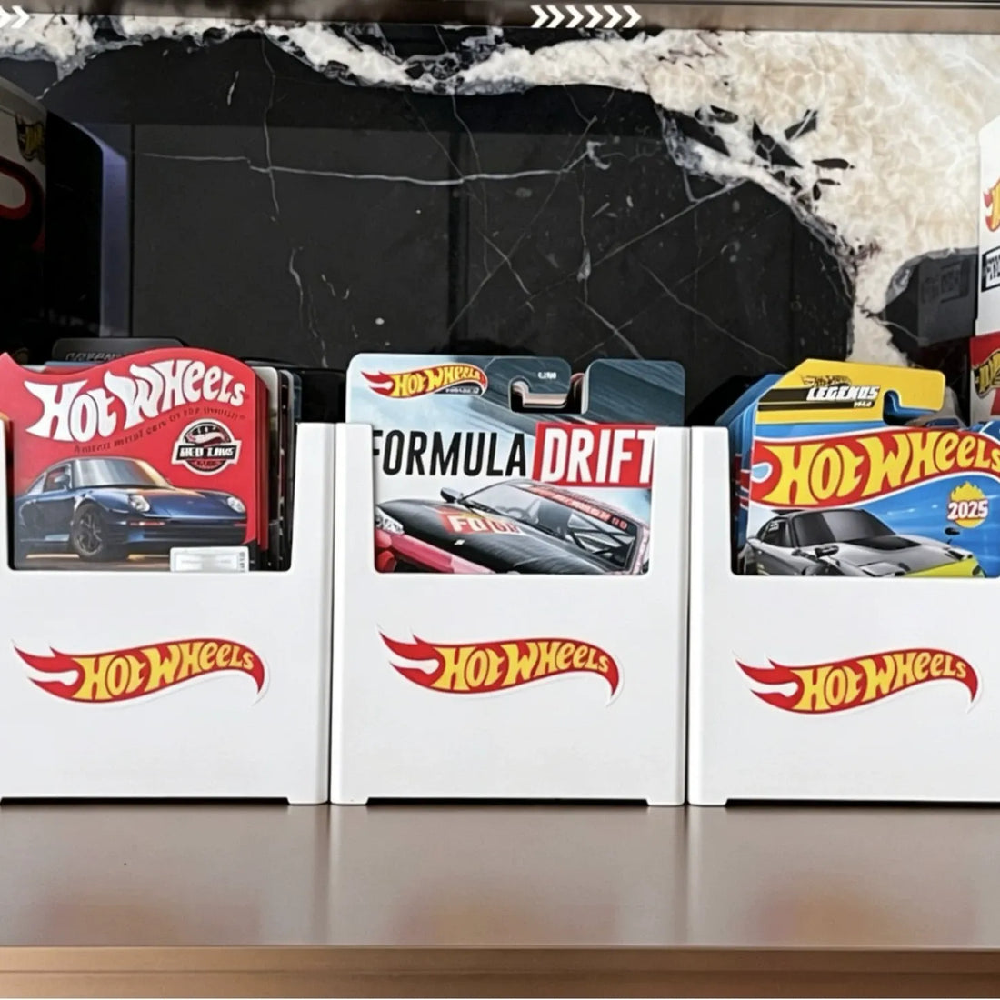 Hot Wheels Blister Card Storage Organizer Bin
