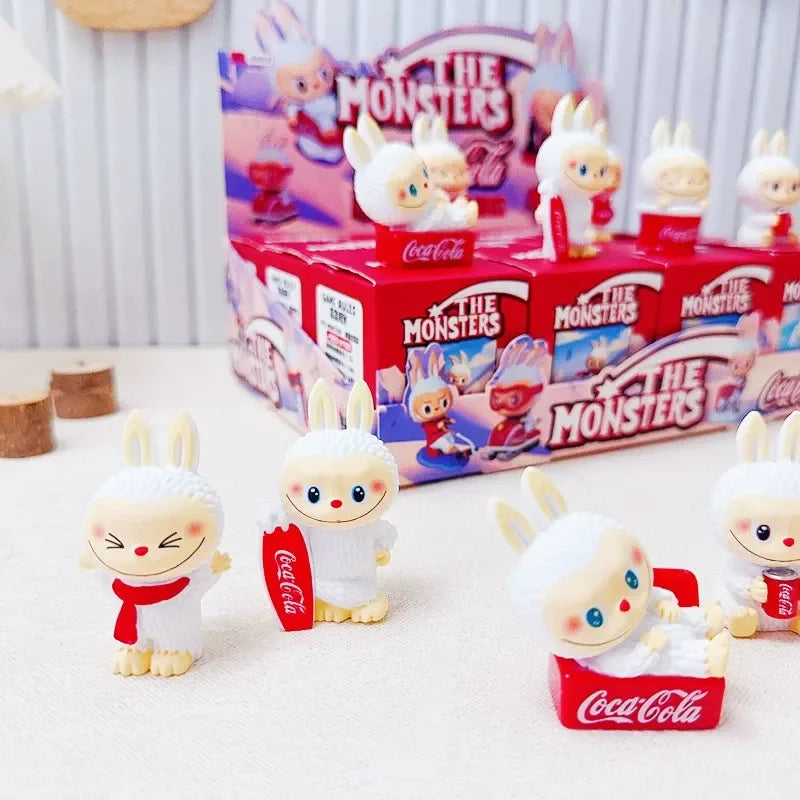 Labubu Mini Coca Cola Figurines Blind Box