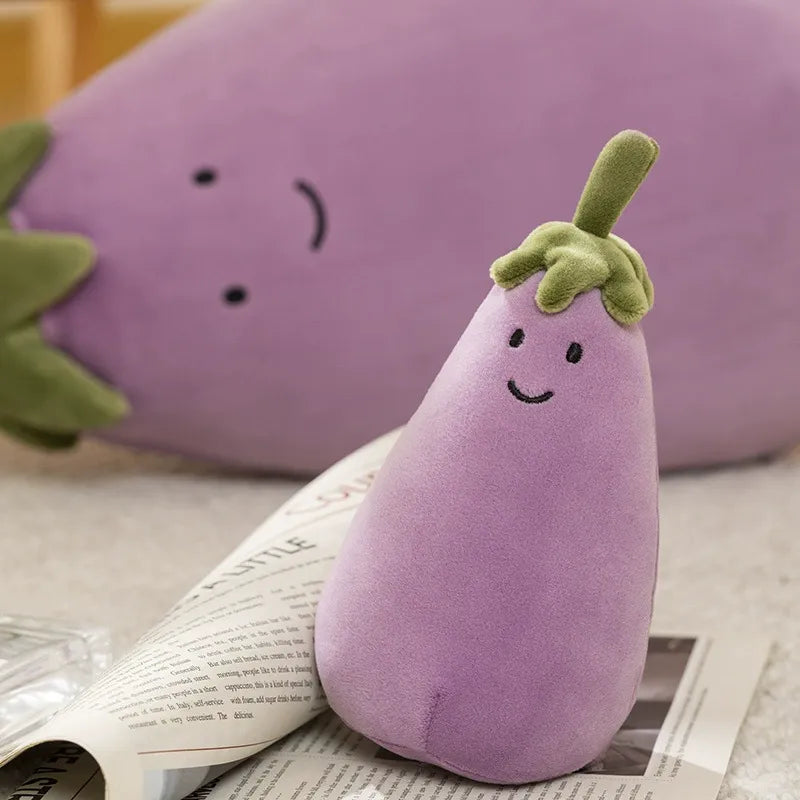 JC Eggplant Stuffed Toy (40 cm)