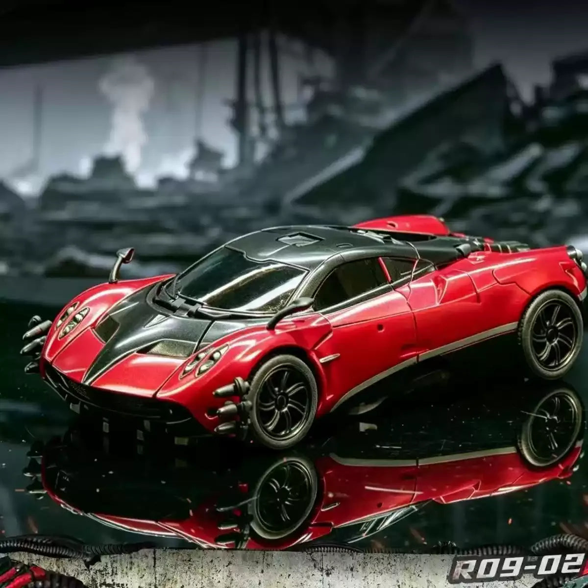 UT R09-02 Red Destroyer Stinger Repaint Figure