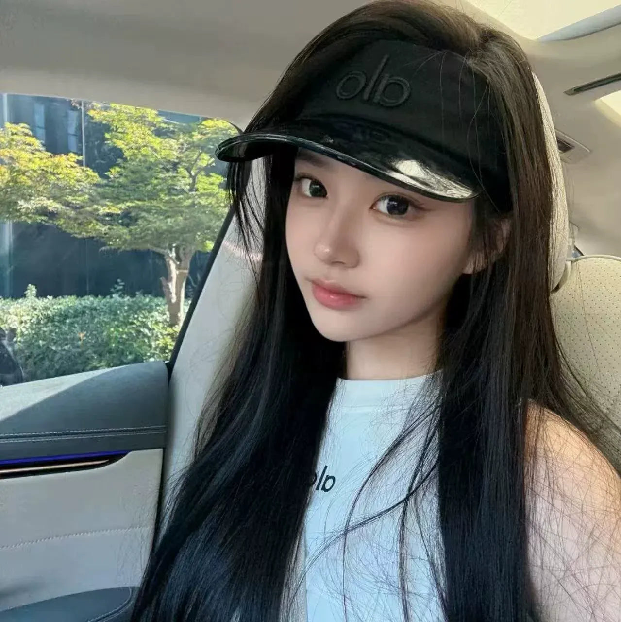Alo Futuristic Performance Luxe Visor Cap