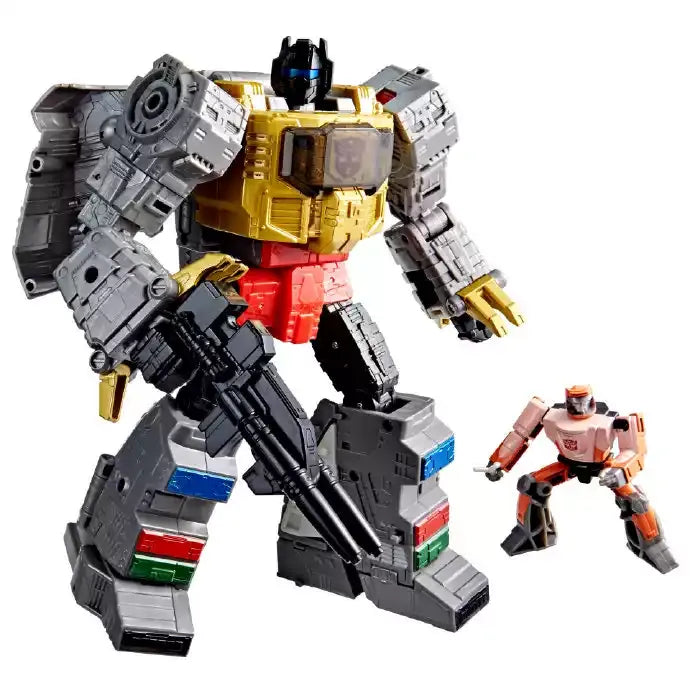 Transformers SS 86 Leader Class Dinobot Grimlock and Autobot Wheelie