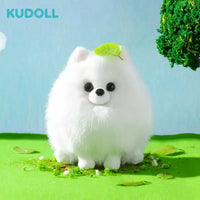 KUDOLL Luxury Pomeranian Plush Keychain