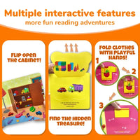 Bear’s Tidy-Up Time Interactive Lift-the-Flap Board Book