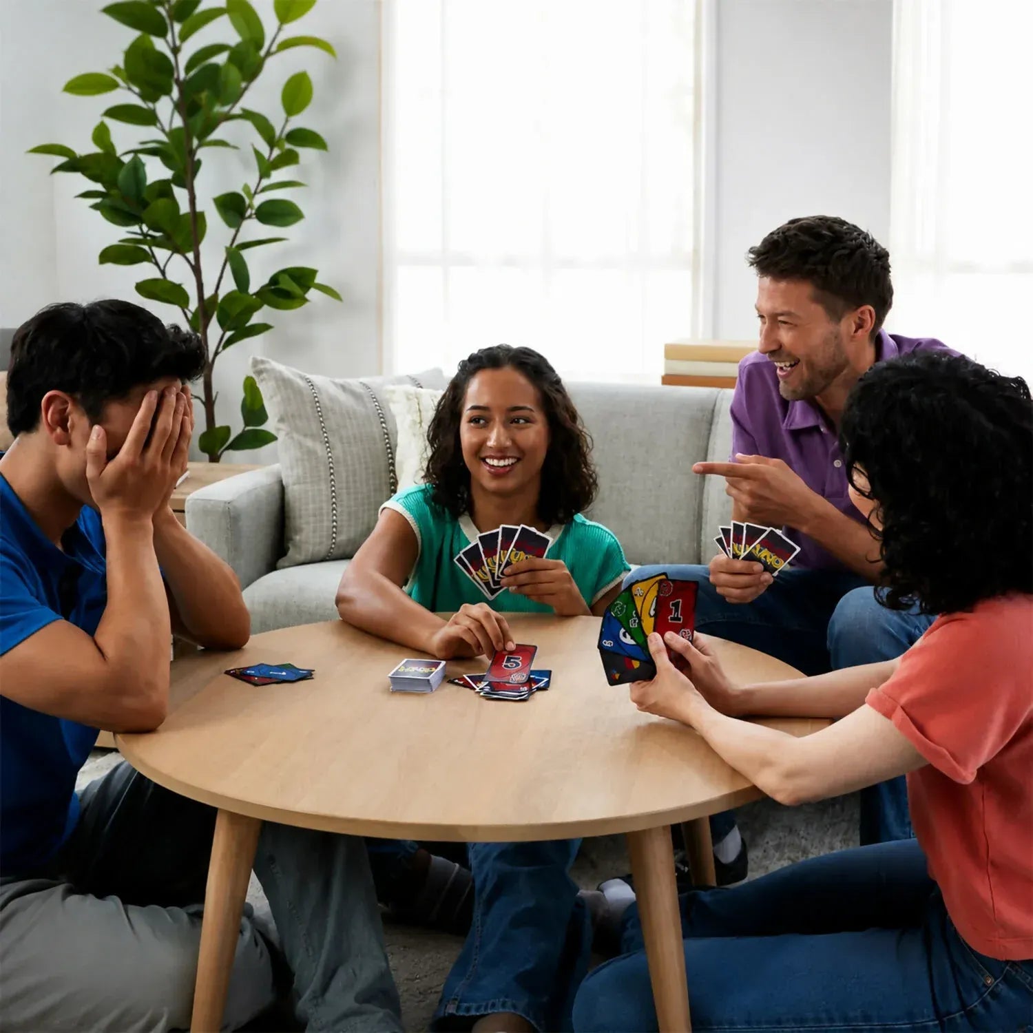 Liar's UNO Trust No One Deception Card Game