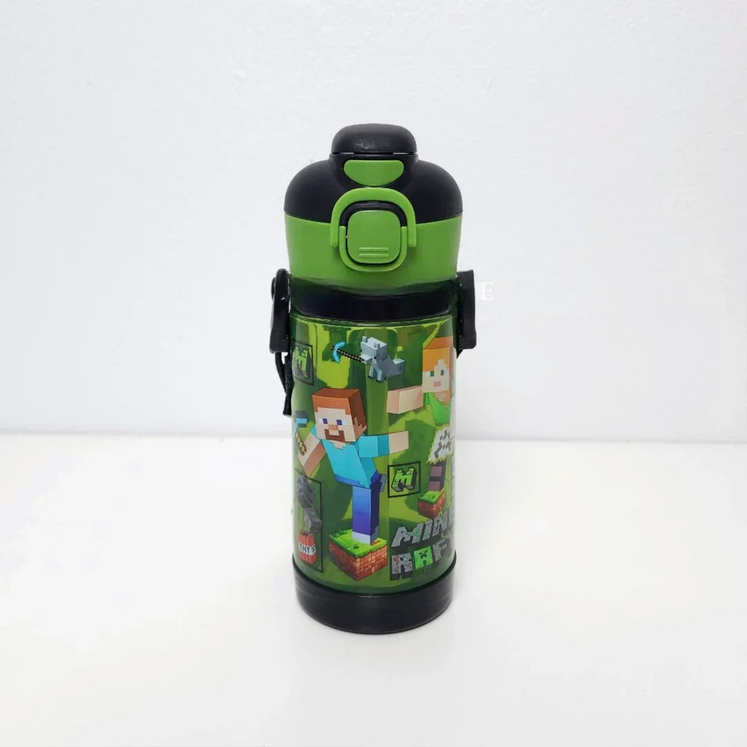 Minekraft Pixel Hydration 2 in 1 Bottle (450 ml)