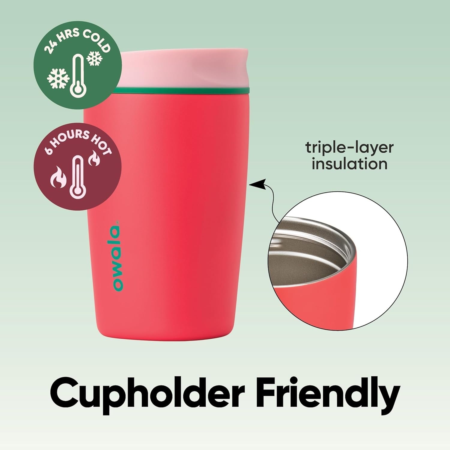 Owala SmoothSip Slider Tumbler (12 oz)