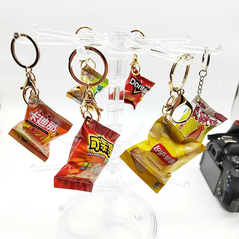 Munch Magic Snack Bag Keychain