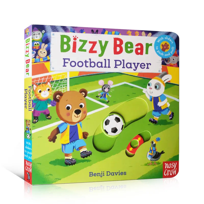 Bizzy Bear Interactive Push-Pull Board Book Collection