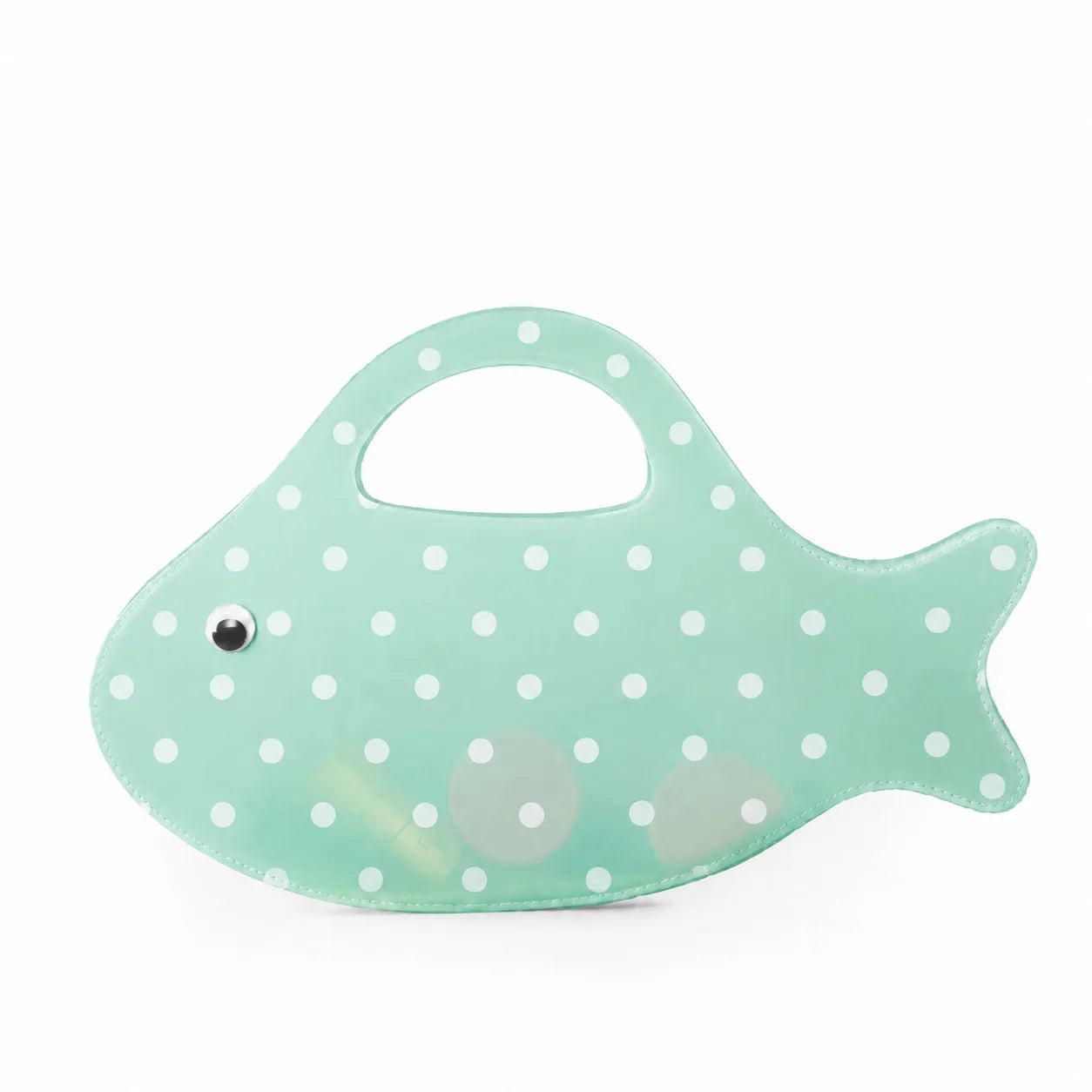 Marina-Chic Polka Fish Summer Handle Bag
