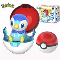 Pokemon Deformation Battle Figures Pokeball Set
