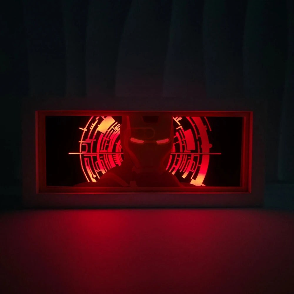 Superhero Wagon LED Light Box