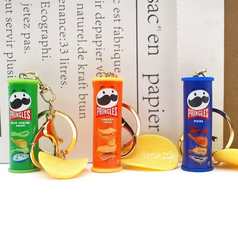 Pringles Crunch Box Keychain