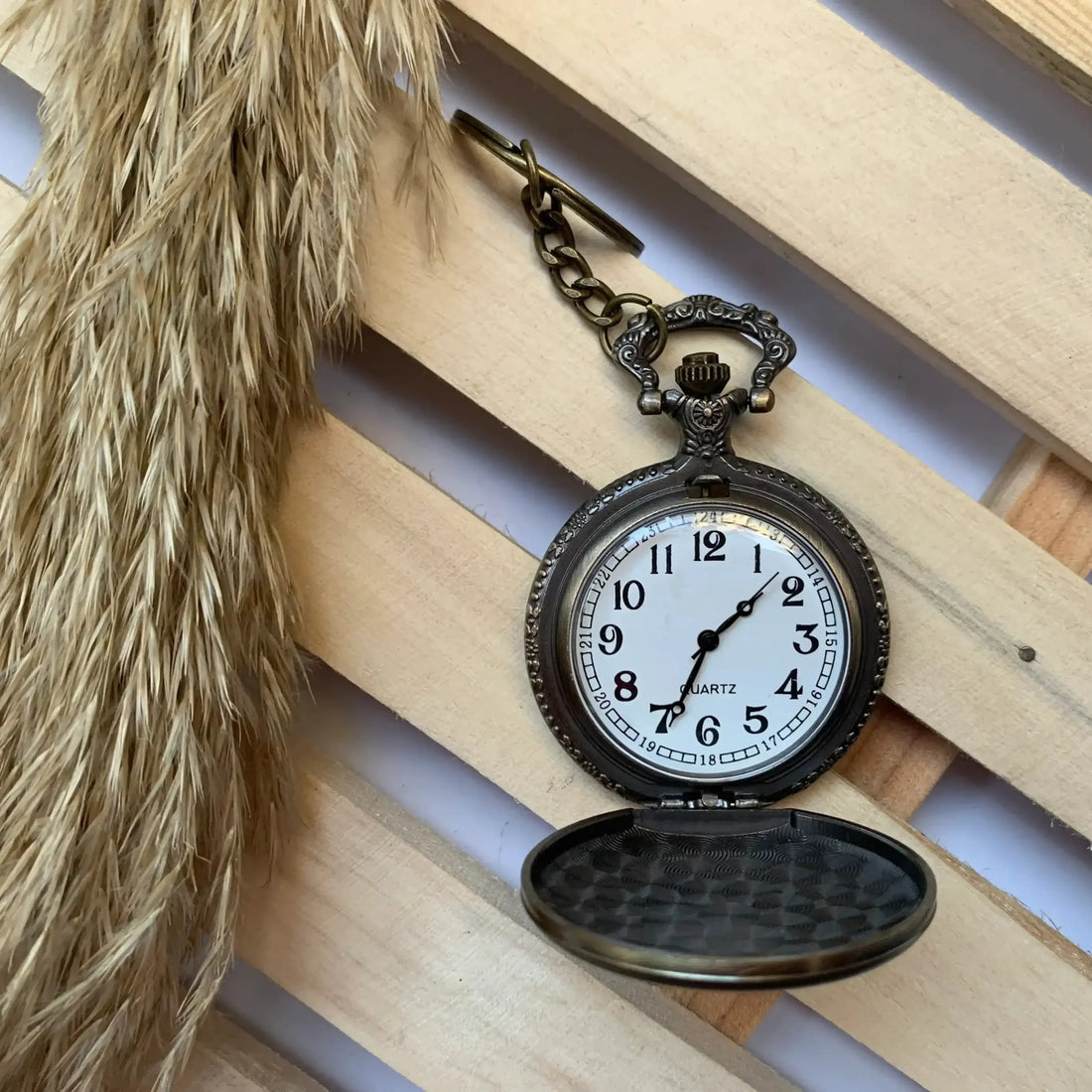 Magic Boy Pocket Watch Keychain