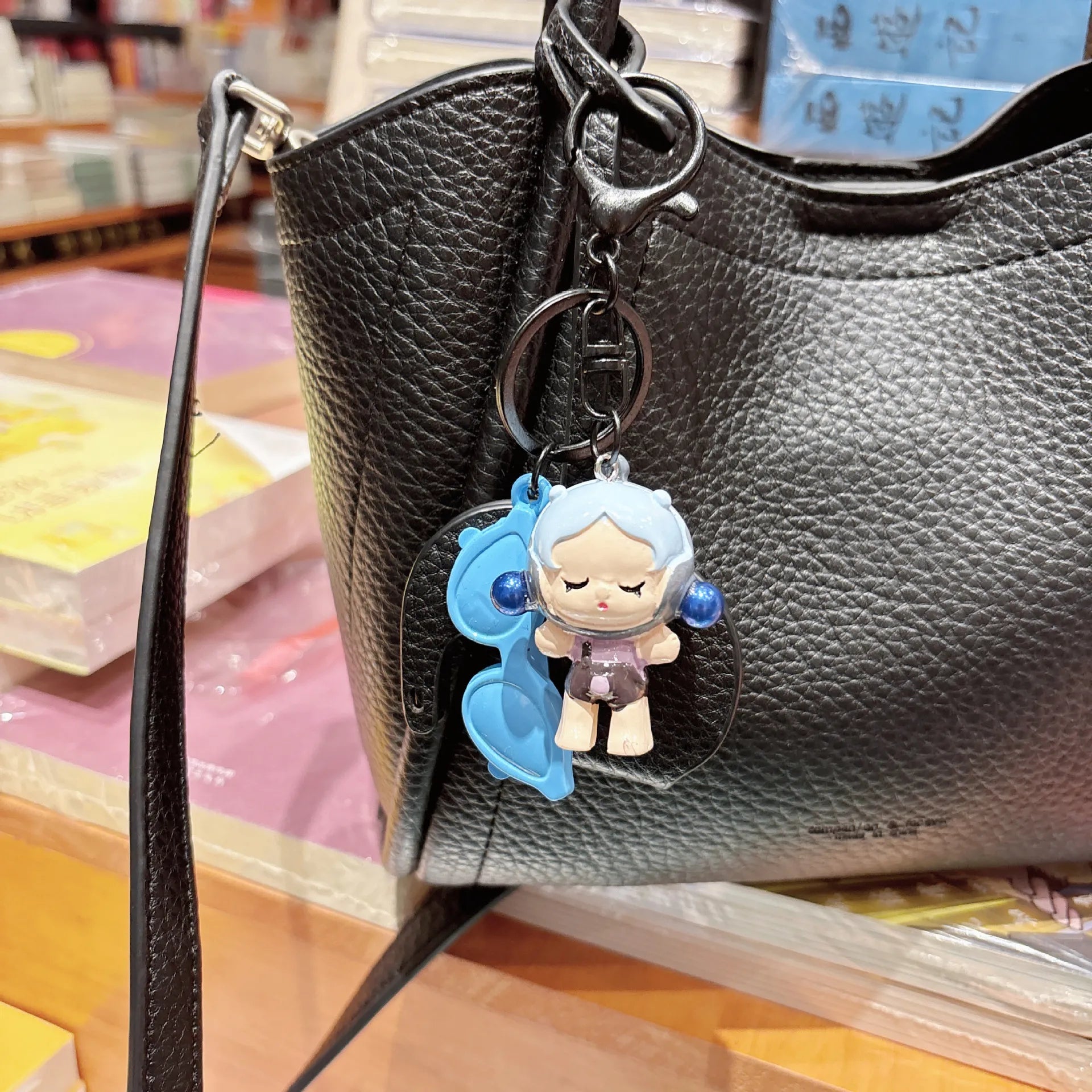 SkullPanda Glam Guardian Keychain