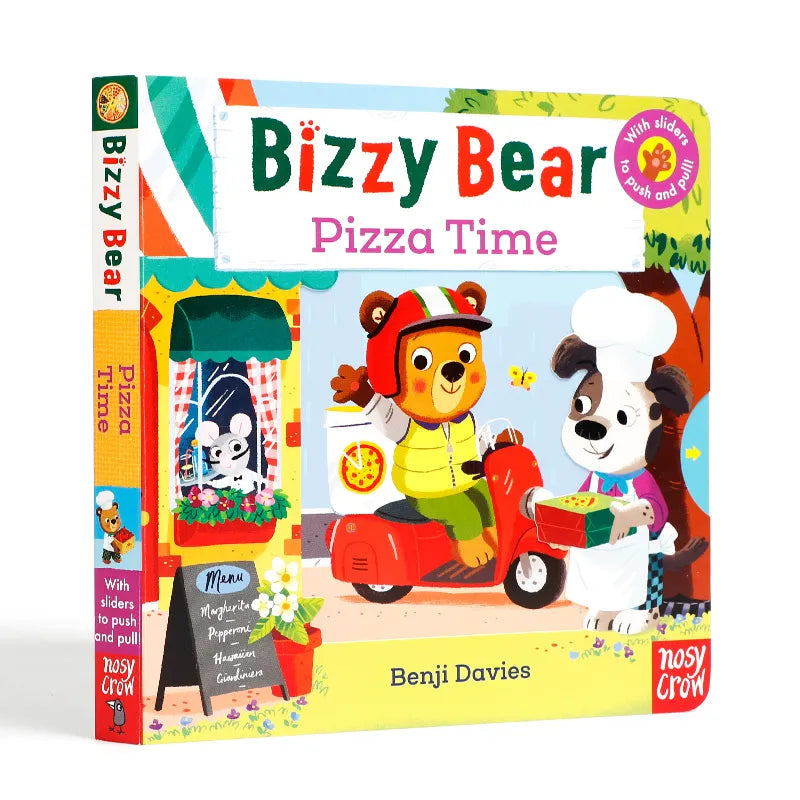Bizzy Bear Interactive Push-Pull Board Book Collection