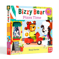 Bizzy Bear Interactive Push-Pull Board Book Collection