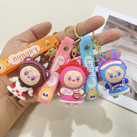 Laboobu Skirt Twirl Spins Keychain