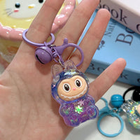 Labuboo Crystal Cascade Keychain