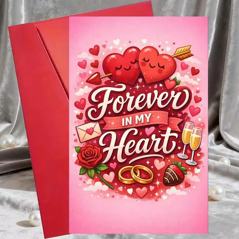 Forever In My Heart Romantic Card