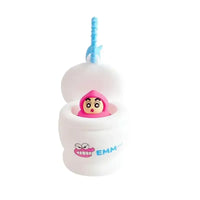 Shinichan Poop Pop-out Squishy Keychain