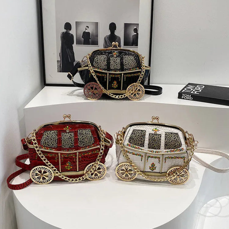 Enchanted Royal Carriage Crossbody Bag