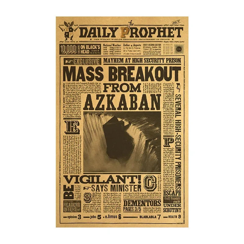 HP Daily Prophet Wall Poster