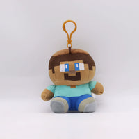 MineKraft Overworld Pals Plush Keychain