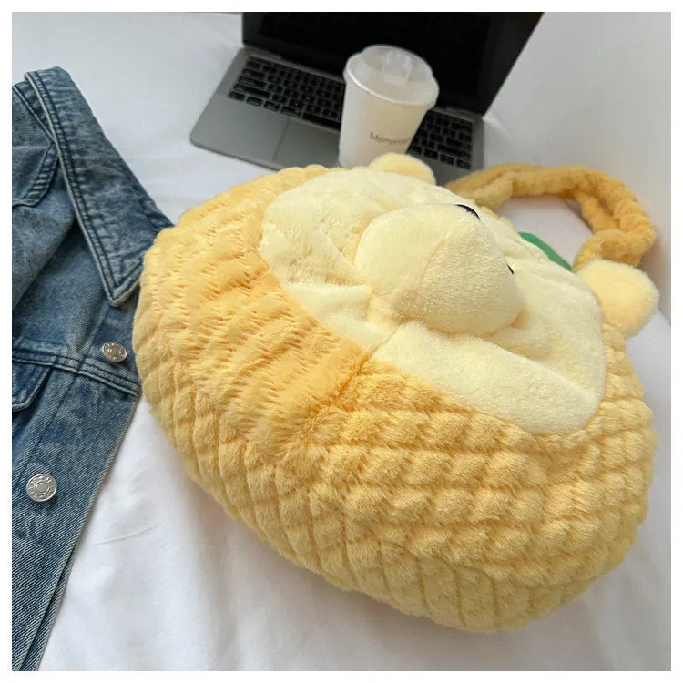 Sweet Pineapple Pooh Tote Bag