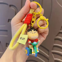 Genuine Shinchan Premium Glossy Keychains