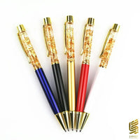 Golden Cascade Flakes Ballpoint Pen