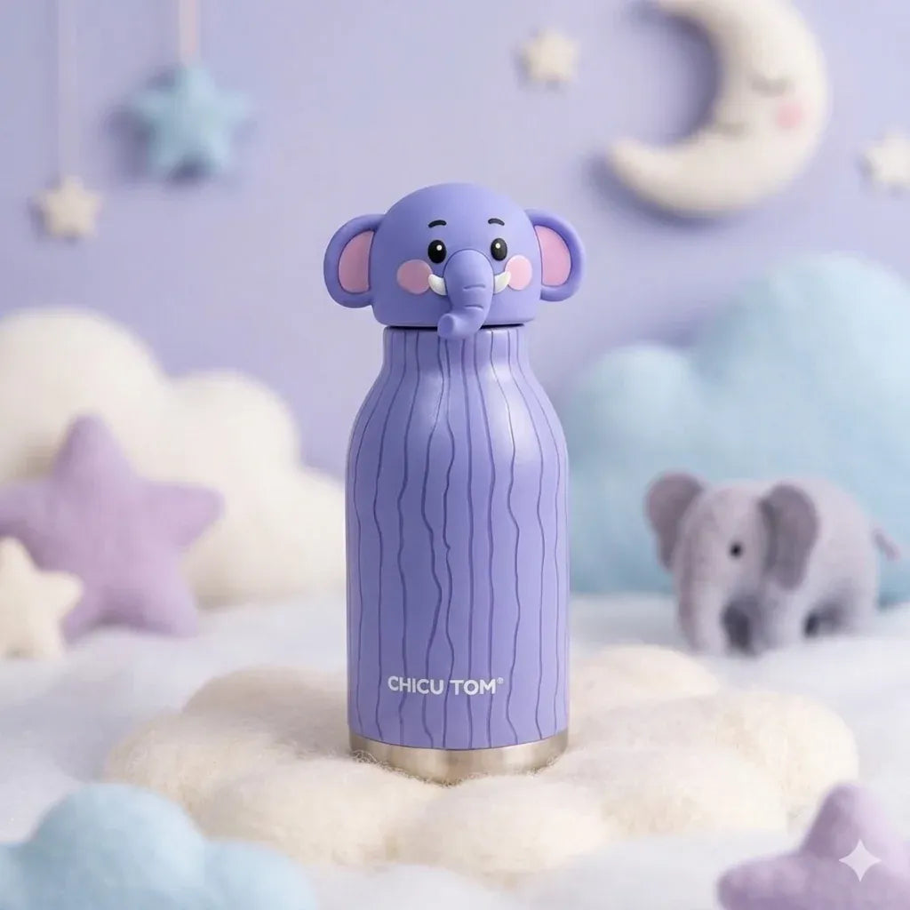 Chicu Tom Animal Safari Insulated Water Bottle (480 ml)