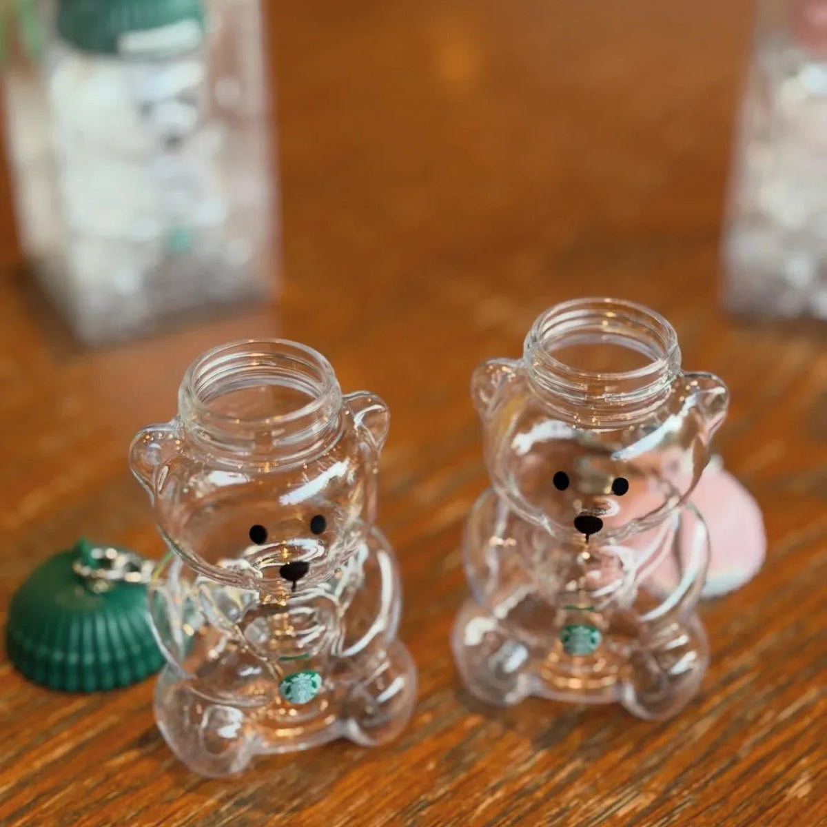 StarBX Bearista Crystal Bear Keychain