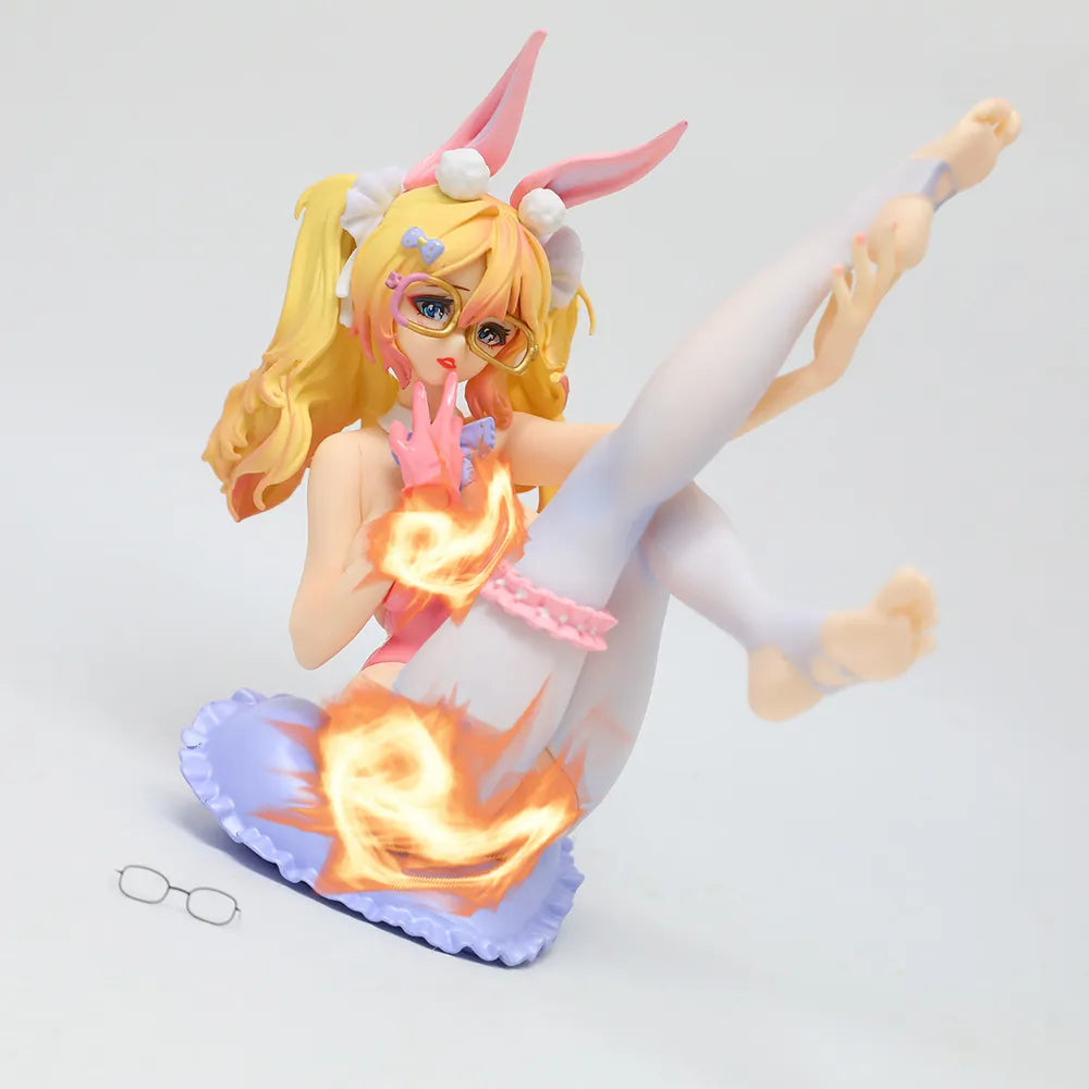 Hatsune Miku Legs Up Bunny Girl Figure (17 cm)
