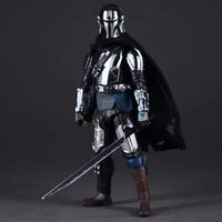 MAFEX Star Wars Chrome Din Djarin Figure (21 cm)
