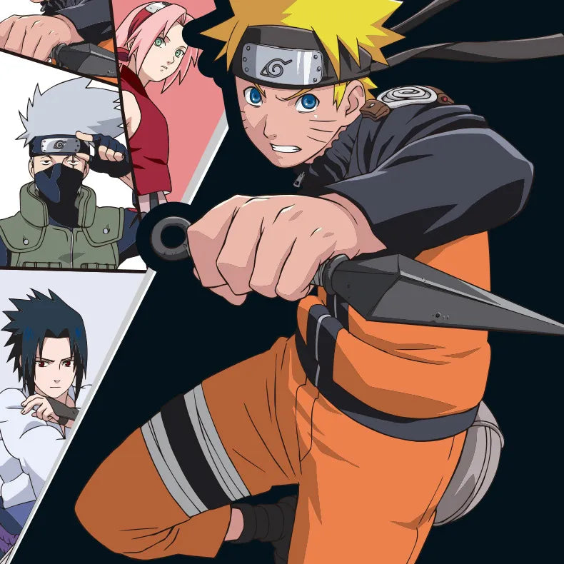 Deli A576 Naruto Gel Pen (Set of 4)