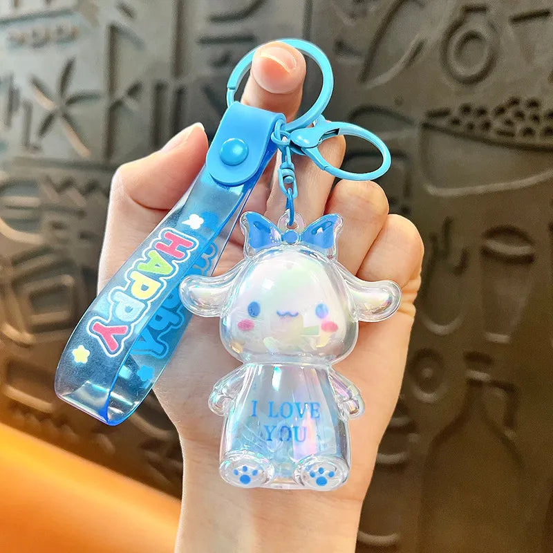 Sanliou ILoveYou Happy Heart Keychain - Bear Hugs