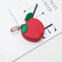 Fruity Charm Leather Bag Coin Purse