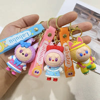 Laboobu Skirt Twirl Spins Keychain