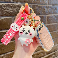 Chiikawa Crew Silicone Keychain