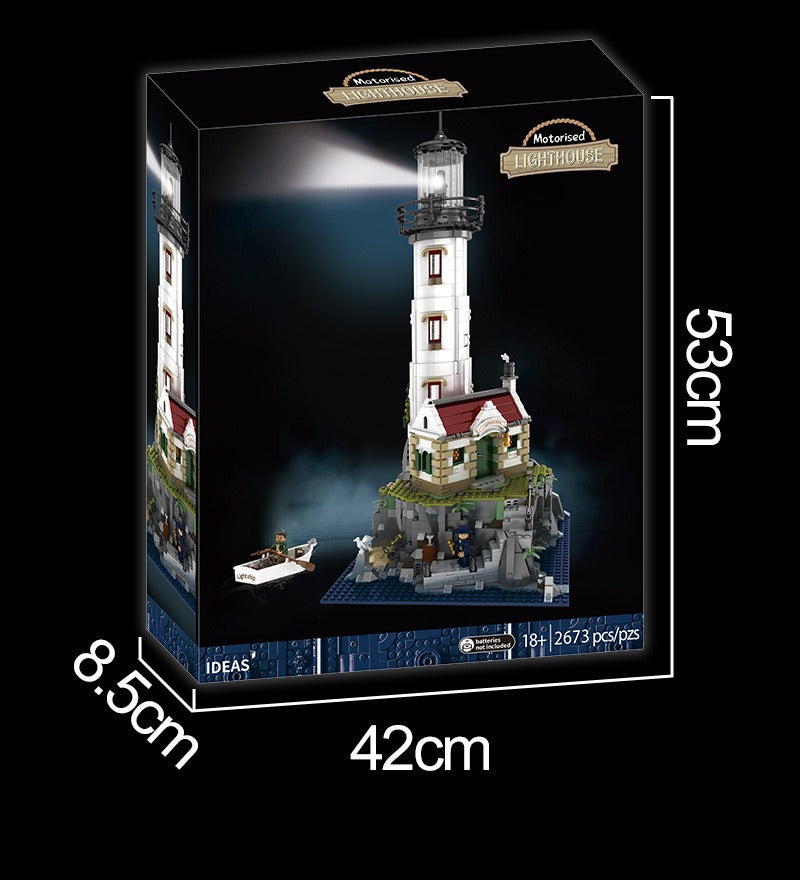 Motorised Lighthouse Building Blocks (2673 Pcs)